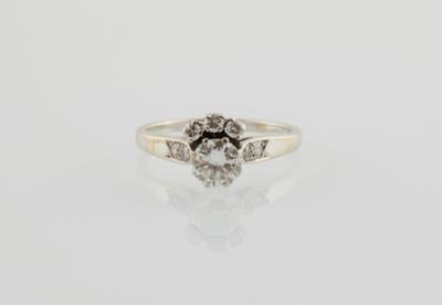 Brillantring zus. ca. 0,95 ct - Klenoty