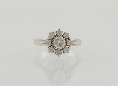 Brillantring zus. ca. 0,95 ct - Schmuck