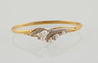 Diamant Kulturperlenarmreif - Jewellery