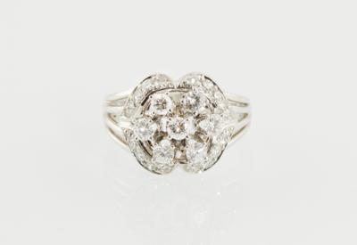 Diamantring zus. ca. 0,90 ct - Jewellery