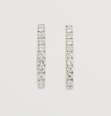 Brillantcreolen zus. ca.1 ct - Jewellery