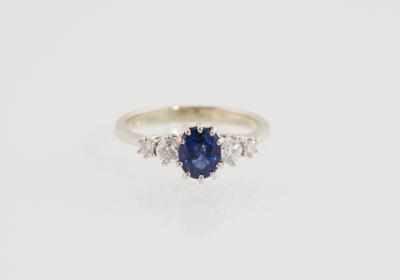 Brillant Saphir Ring - Klenoty