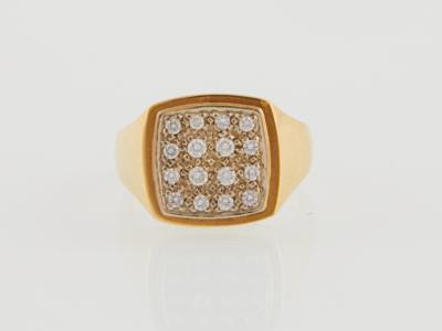 Brillantring zus. ca. 0,32 ct - Schmuck