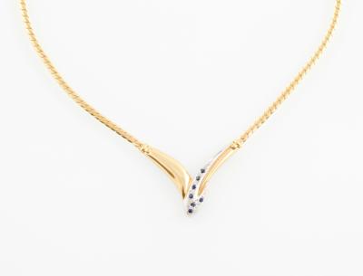 Diamant Saphircollier - Gioielli