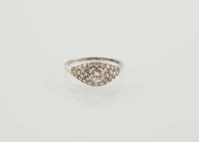 Diamantring zus. ca.0,70 ct - Jewellery