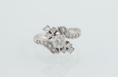 Diamantring zus. ca. 1 ct - Jewellery