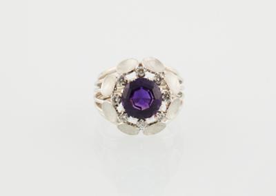 Amethystring ca. 3,50 ct - Klenoty