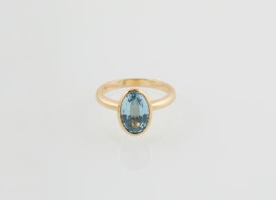 Aquamarinring ca. 3,58 ct - Klenoty