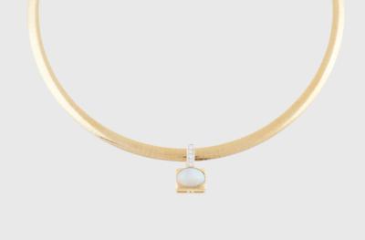 Brillant Opal Collier - Klenoty