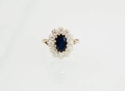 Brillant Saphir Ring - Gioielli