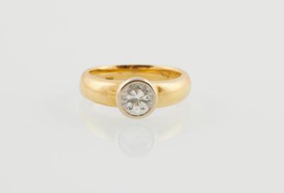 Brillant Solitärring ca. 0,90 ct - Schmuck