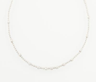 Brillantcollier zus. ca.2,75 ct - Klenoty