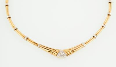 Brillantcollier zus. ca.0,40 ct - Schmuck