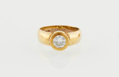 Brillantsolitär Ring ca. 0,80 ct - Schmuck