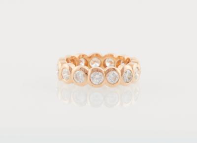 Brillantmemoryring zus. ca. 2,50 ct - Jewellery