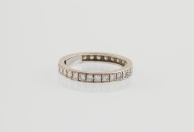 Brillant Memoryring zus. ca. 0,80 ct - Jewellery