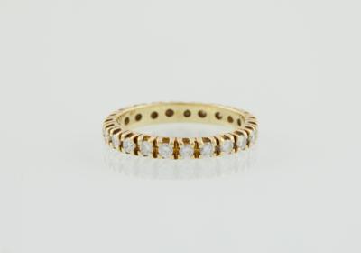 Brillant Memoryring zus. ca. 0,92 ct - Schmuck