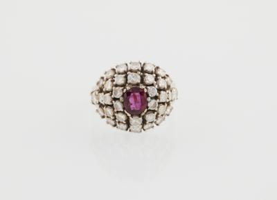 Brillant Rubin Ring - Jewellery