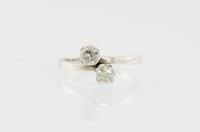 Altschliffdiamant Ring zus. ca. 0,70 ct - Klenoty