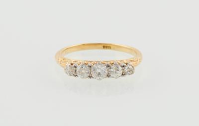 Altschliffbrillant Ring zus. ca. 0,50 ct - Gioielli