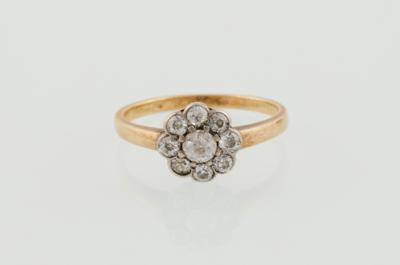 Altschliffdiamant Ring zus. ca. 0,75 ct - Jewellery