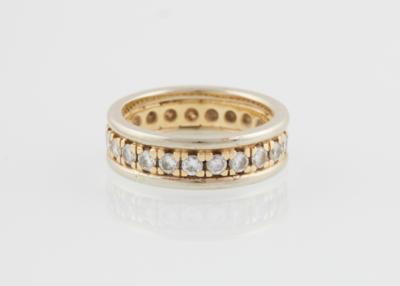 Brillant Memoryring zus. ca. 1 ct - Schmuck