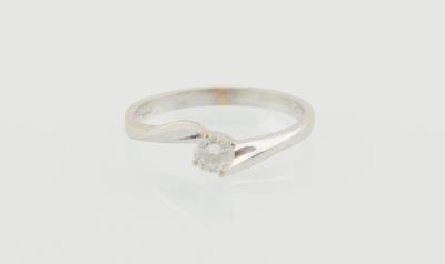 Brillant Solitärring ca. 0,25 ct - Schmuck