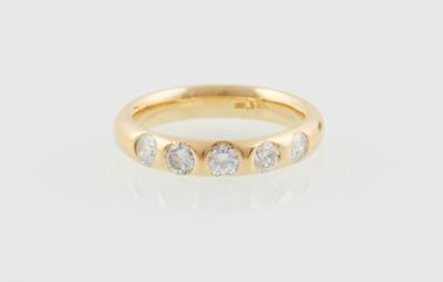 Brillantring zus. ca. 1 ct - Klenoty