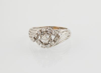 Diamantring zus. ca. 0,50 ct - Gioielli