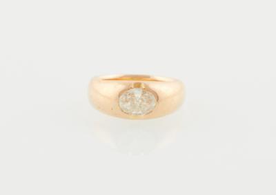 Diamantsolitär Ring ca. 1,23 ct M-N/p1-p2 - Schmuck