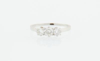 Brillantring zus. ca. 0,85 ct - Klenoty