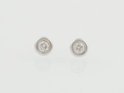 Brillantsolitär Ohrstecker zus. ca. 0,40 ct - Gioielli