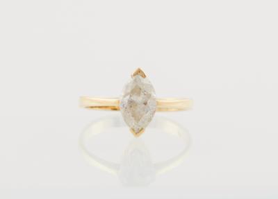 Diamantsolitär Ring ca. 1,50 ct, K-L/p1-2 - Jewellery