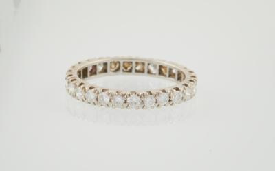 Brillant Memoryring zus. ca. 1 ct - Schmuck