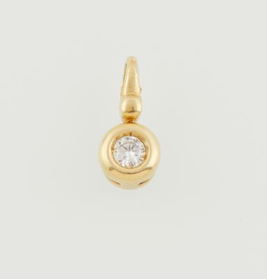 Brillant Solitäranhänger ca. 0,10 ct - Schmuck