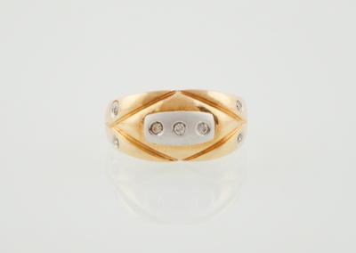 Brillantring zus. ca. 0,11 ct - Schmuck