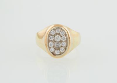 Brillantring zus. ca. 0,70 ct - Schmuck