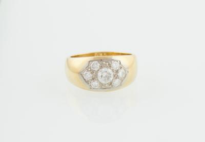 Brillantring zus. ca.0,80 ct - Schmuck