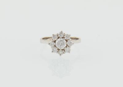 Brillantring zus. ca. 1 ct - Schmuck