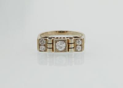 Diamantring zus. ca. 0,57 ct - Klenoty