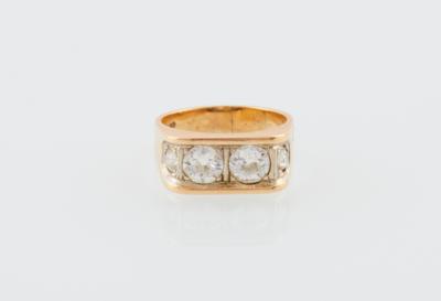 Altschliffbrillant Ring zus. ca. 1,70 ct - Schmuck