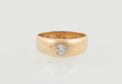 Altschliffbrillantsolitär Ring ca. 0,35 ct - Jewellery