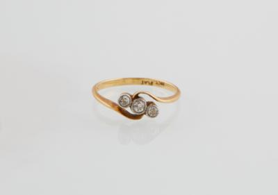 Altschliffdiamant Ring zus. ca. 0,30 - Jewellery