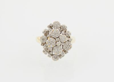 Brillantring zus. ca. 1,45 ct - Klenoty