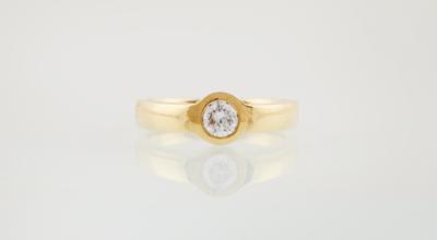 Brillantsolitär Ring ca. 0,45 ct - Schmuck