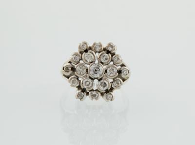 Diamantring zus. ca. 1,40 ct - Klenoty