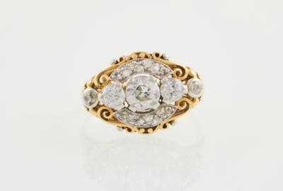 Diamantring zus. ca. 1,60 ct - Schmuck