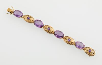 Amethyst Armband zus. ca. 65 ct - Gioielli