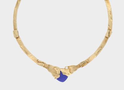 Brillant Lapislazuli Collier - Gioielli