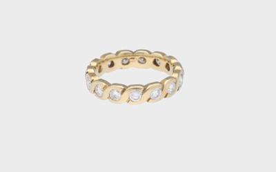 Brillant Memoryring zus. ca. 1,65 ct - Schmuck